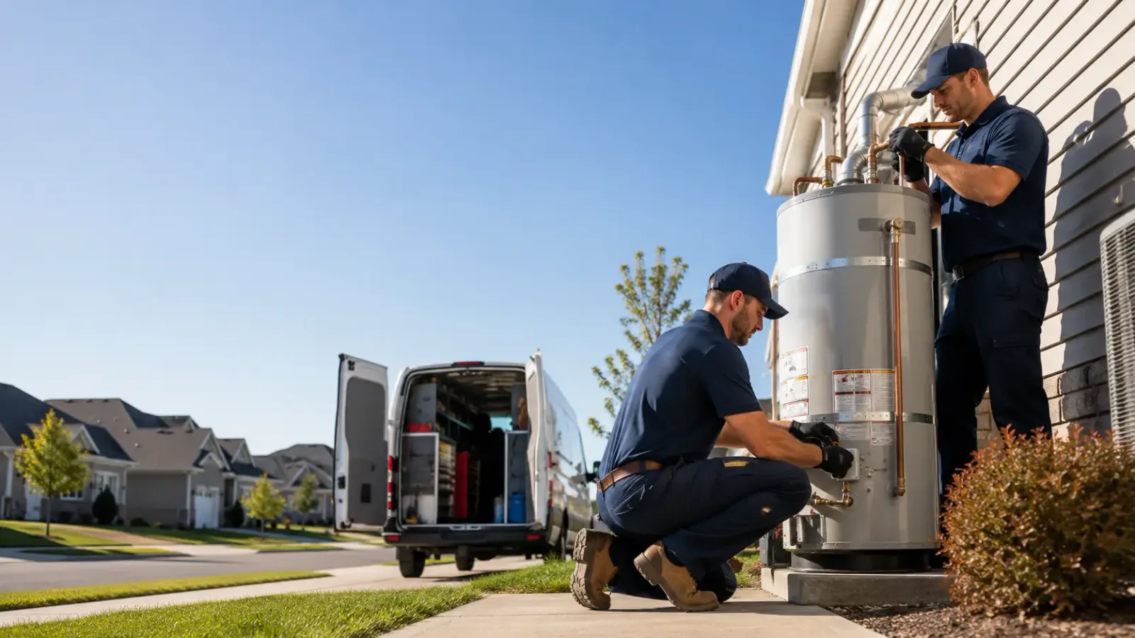 Water Heater Installation in Hingham, WI